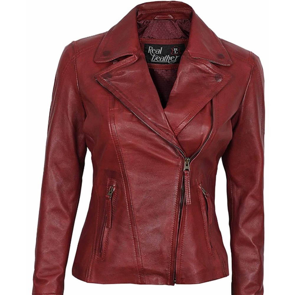 Real Lambskin Leather Jackets for women